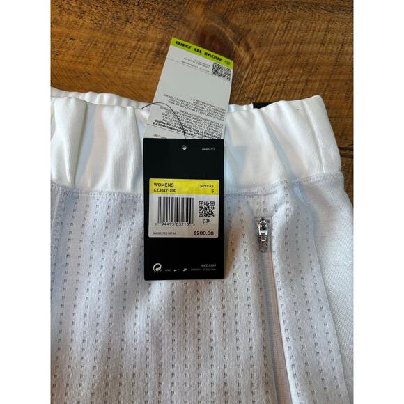 NWT Nike Women's Sportswear White Sweatpants Zip Pockets CZ3617-100 Size Small - Picture 8 of 10